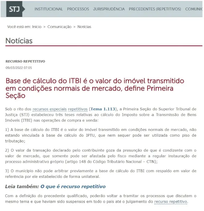 Ilustração sobre ITBI na compra de imóvel